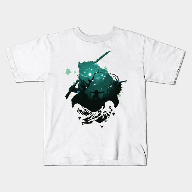 Demon hunter wild Kids T-Shirt by Otaku-Ganshxr